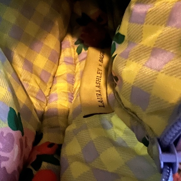 Baggu X Laura Ashley Floral Gingham Tote - Picture 7 of 7